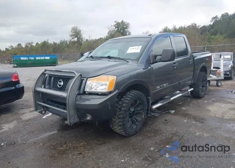 2012 Nissan Titan Pro-4X из США, поврежденный, VIN 1N6BA0EC5CN330374